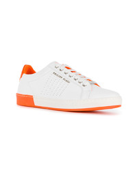 Baskets basses en cuir blanches Philipp Plein