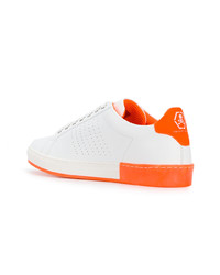 Baskets basses en cuir blanches Philipp Plein