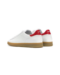 Baskets basses en cuir blanches Rov