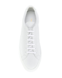 Baskets basses en cuir blanches Common Projects