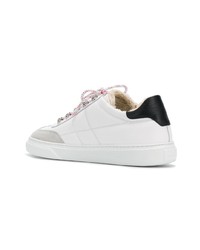 Baskets basses en cuir blanches Hogan