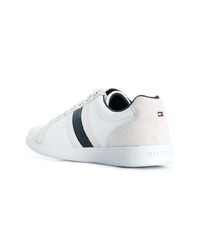 Baskets basses en cuir blanches Tommy Hilfiger