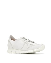 Baskets basses en cuir blanches Buttero