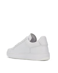 Baskets basses en cuir blanches Bottega Veneta