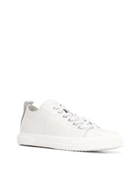 Baskets basses en cuir blanches Giuseppe Zanotti