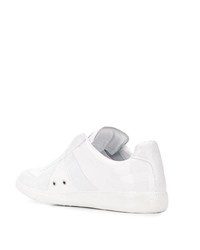 Baskets basses en cuir blanches Maison Margiela