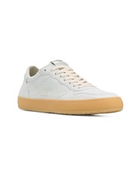 Baskets basses en cuir blanches Philippe Model