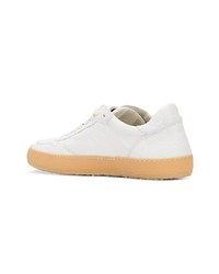 Baskets basses en cuir blanches Philippe Model