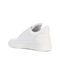 Baskets basses en cuir blanches Filling Pieces