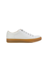 Baskets basses en cuir blanches Lanvin