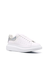 Baskets basses en cuir blanches Alexander McQueen