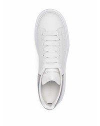 Baskets basses en cuir blanches Alexander McQueen