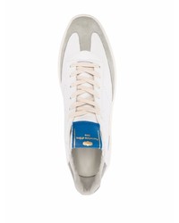 Baskets basses en cuir blanches Pantofola D'oro