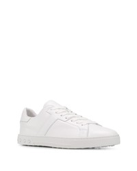 Baskets basses en cuir blanches Tod's