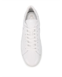 Baskets basses en cuir blanches Tod's