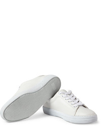 Baskets basses en cuir blanches A.P.C.