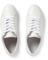 Baskets basses en cuir blanches A.P.C.