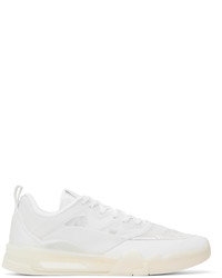 Baskets basses en cuir blanches Li-Ning