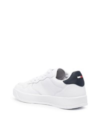 Baskets basses en cuir blanches Tommy Jeans