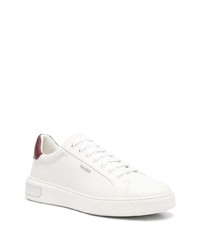 Baskets basses en cuir blanches Bally