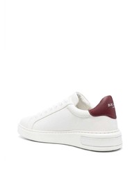 Baskets basses en cuir blanches Bally