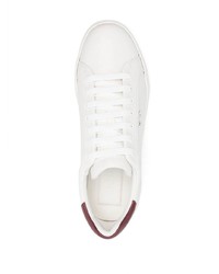 Baskets basses en cuir blanches Bally