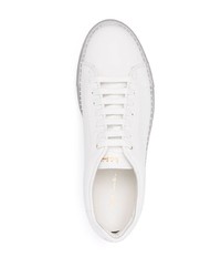 Baskets basses en cuir blanches Paul Smith