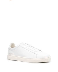 Baskets basses en cuir blanches Armani Exchange