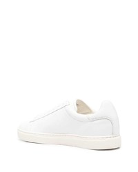 Baskets basses en cuir blanches Armani Exchange