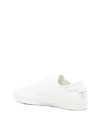 Baskets basses en cuir blanches Sandro