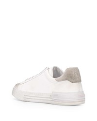 Baskets basses en cuir blanches Hogan