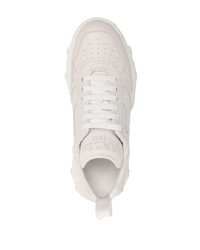 Baskets basses en cuir blanches Bally