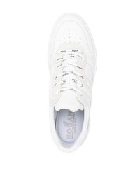 Baskets basses en cuir blanches Hogan