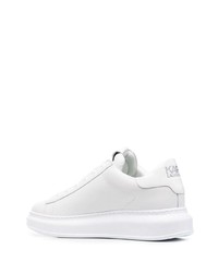 Baskets basses en cuir blanches Karl Lagerfeld