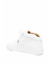 Baskets basses en cuir blanches Leandro Lopes