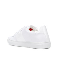 Baskets basses en cuir blanches Philipp Plein