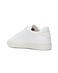 Baskets basses en cuir blanches Philipp Plein