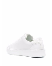 Baskets basses en cuir blanches Karl Lagerfeld