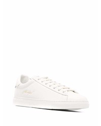 Baskets basses en cuir blanches Emporio Armani