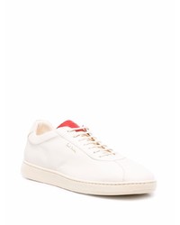 Baskets basses en cuir blanches Paul Smith