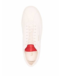 Baskets basses en cuir blanches Paul Smith