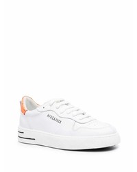 Baskets basses en cuir blanches Hide&Jack