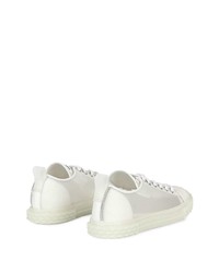 Baskets basses en cuir blanches Giuseppe Zanotti