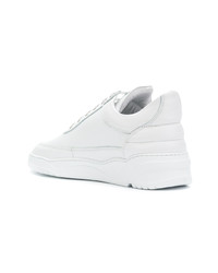 Baskets basses en cuir blanches Filling Pieces