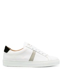 Baskets basses en cuir blanches Low Brand