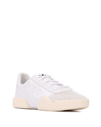 Baskets basses en cuir blanches Y-3