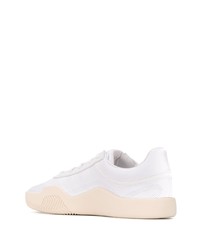 Baskets basses en cuir blanches Y-3