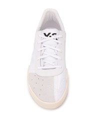 Baskets basses en cuir blanches Y-3