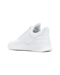 Baskets basses en cuir blanches Filling Pieces