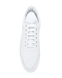 Baskets basses en cuir blanches Filling Pieces